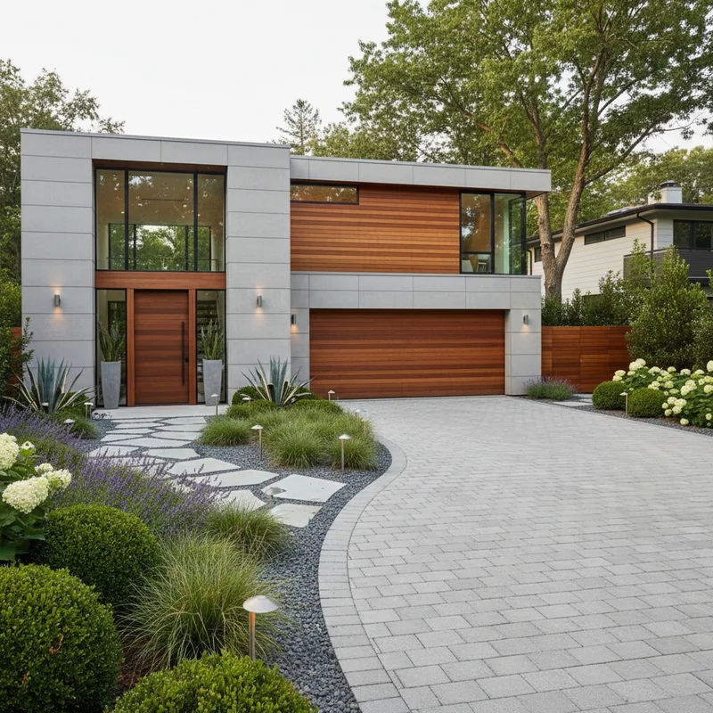 Aménagement extérieur devant maison : idées concrètes et budget réel